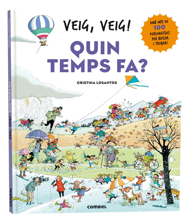 Un dia de vent a la tardor, la boira, el fred i la neu d'un dia fred d'hivern, el temps de primavera amb els ruixats i l'arc de Sant Martí, un dia...