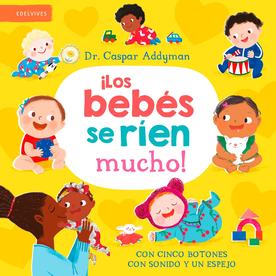 Los bebés se ríen mucho, y con algunos sonidos ¡mucho más! <br><br>Presiona los botones y descubre los que más gracia les hacen. <br><br>Un divert...