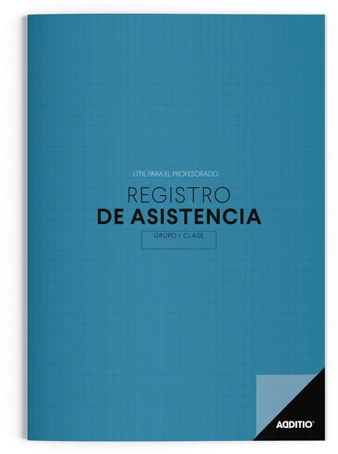 Quadern Registre assistència Additio castellà