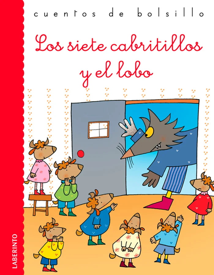 Mamá cabra y sus siete cabritillos vivían en una pequeña casa en el bosque.<BR><BR> Un día, mamá cabra, llamó a sus pequeños y les dijo: “Voy a re...