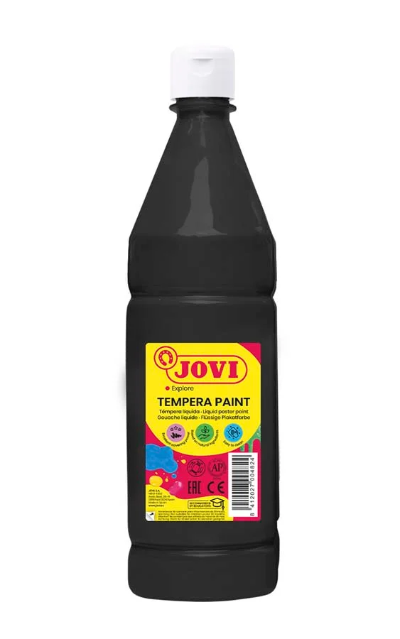 Témpera Jovi 1000ml negre Témpera Jovi 1000ml negre