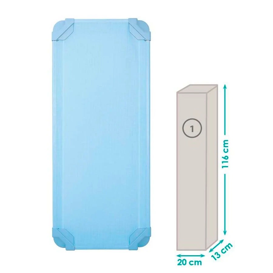 Llit desmuntat sense llençol 131x55x11cm