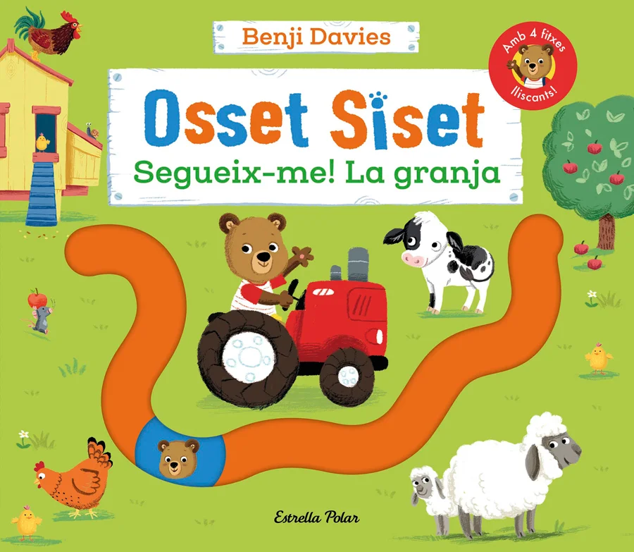 <strong>Un nou format de la nostra col·lecció de l'Osset Siset! Llibres de cartró amb 6 fitxes lliscants.</strong><br><br><b>Amb l'Osset Siset a l...
