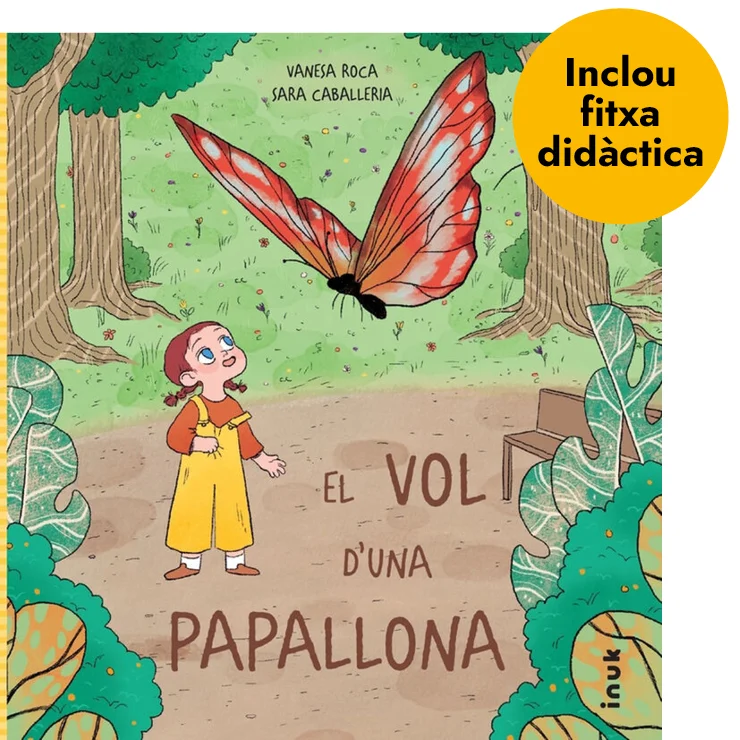 <b>Un conte sobre la pèrdua i el dol que t’escalfarà el cor.</b><br><br>La Laia està jugant al parc quan veu, entre les fulles, que una papallona ...