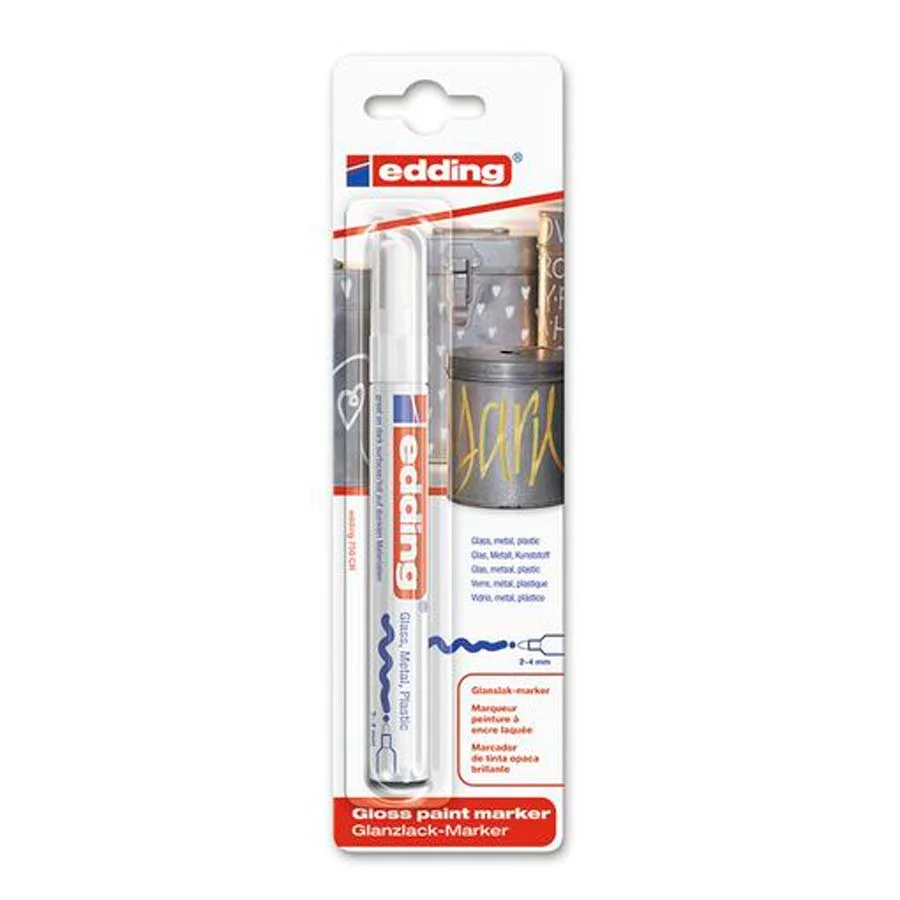 Retolador permanents Edding 750 blanc Retolador permanents Edding 750 blanc
