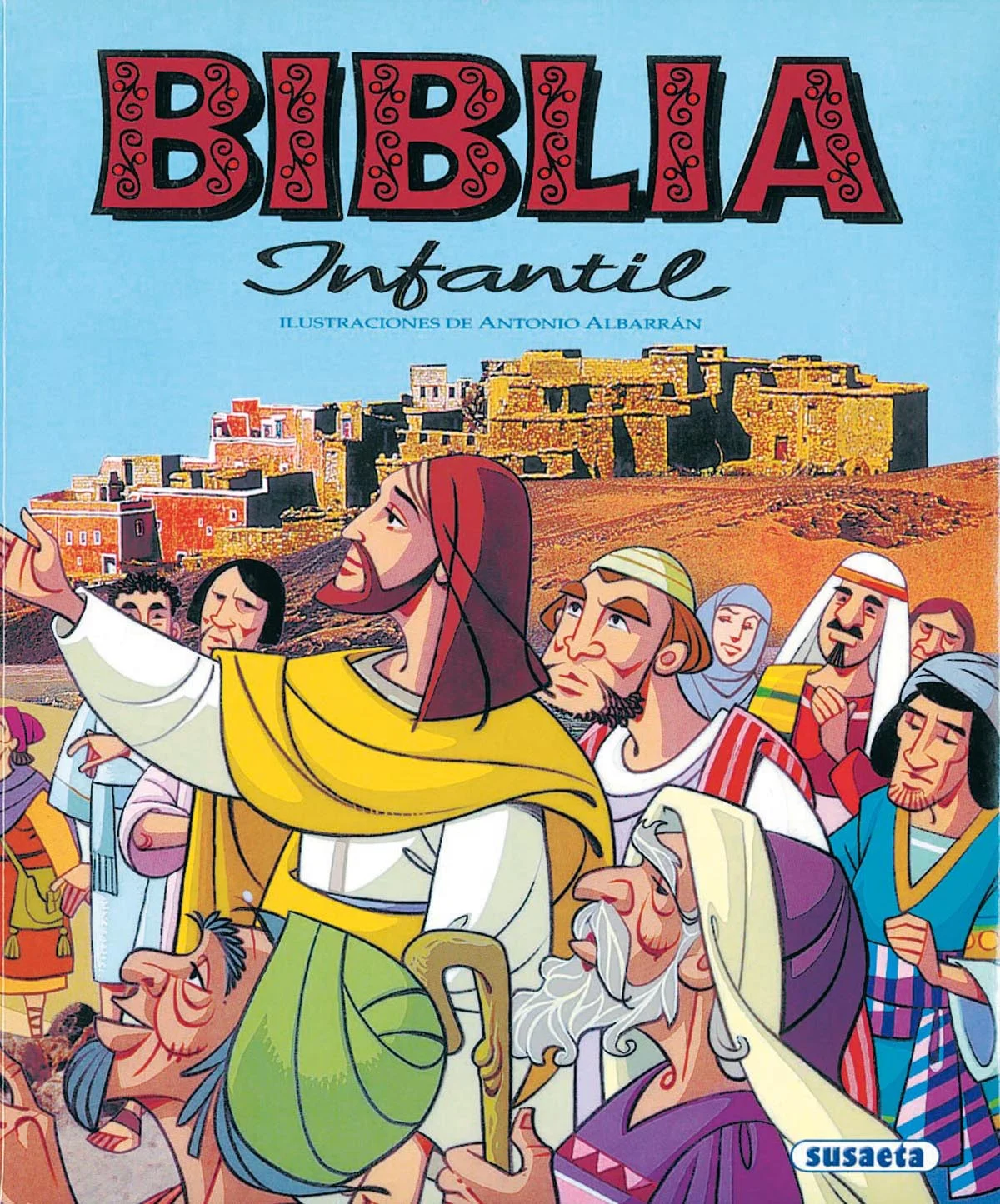 Esta obra contiene las escenas más significativas y hermosas del Antiguo y Nuevo Testamento, las parábolas y milagros de Jesús contadas con clarid...