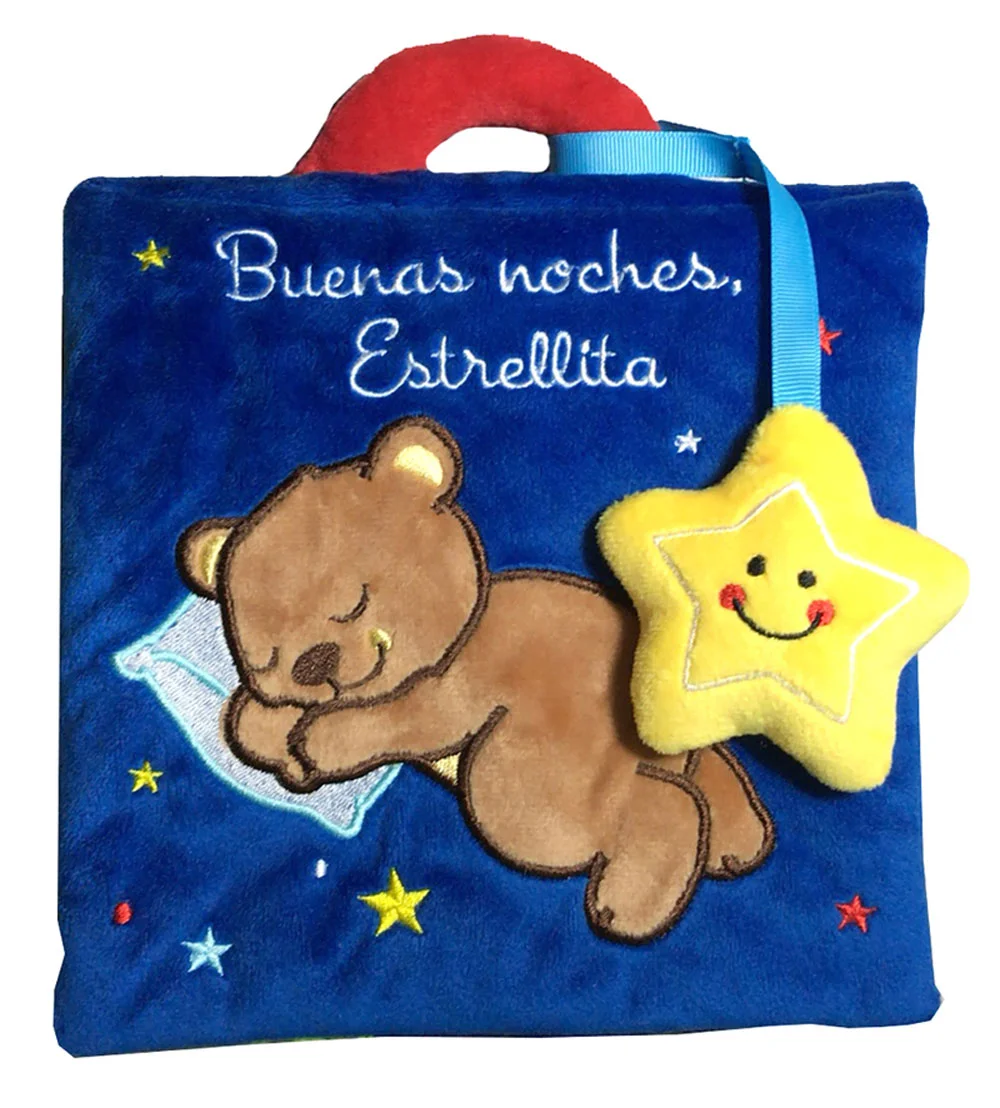 "Buenas noches, Estrellita" es un tierno libro de tela, suave y blandito, donde los más pequeños podrán divertirse interactuando con Estrellita y ...