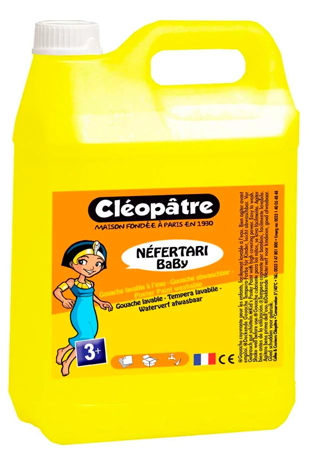 Tèmpera Cléopâtre 5l groc