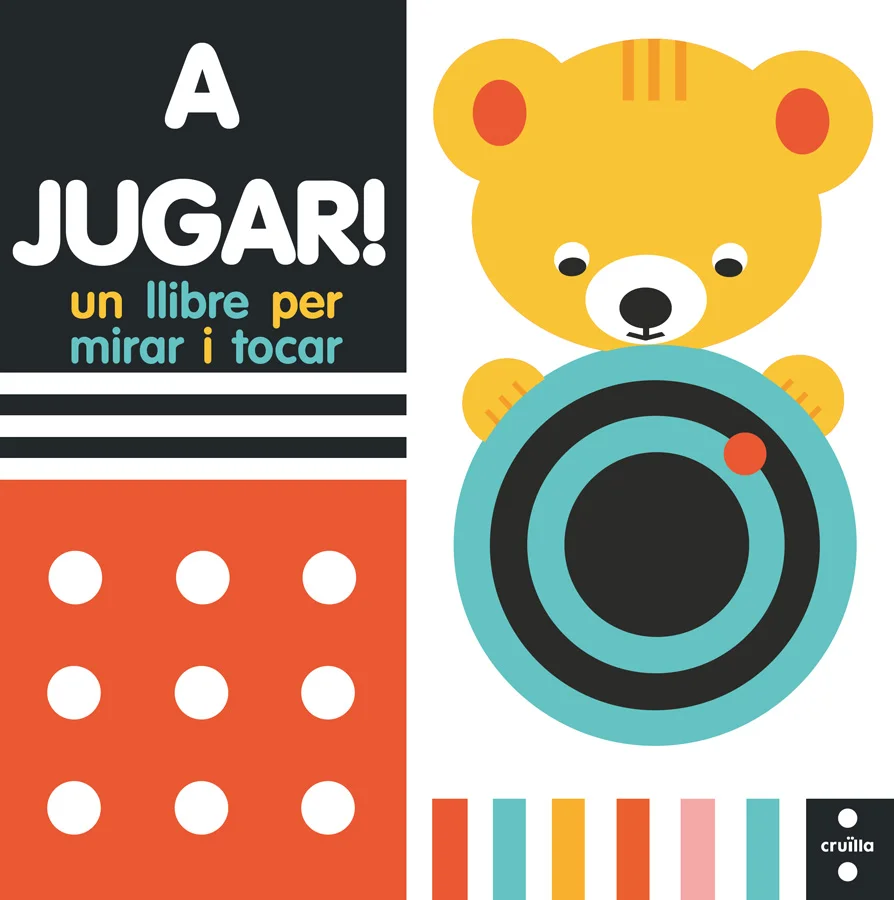 Un llibre amb formes per resseguir, textures per tocar i moltes més coses per mirar.