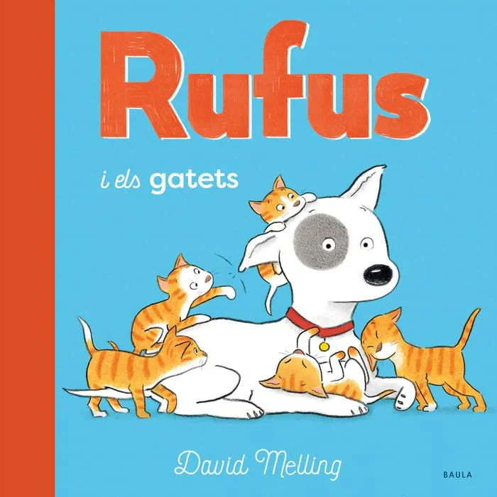 A en Rufus no li agraden els gatets i no vol compartir res amb ells. Ni menjar..., ni el seu coixí..., ni el seu os..., ni la seva pilota..., ni e...