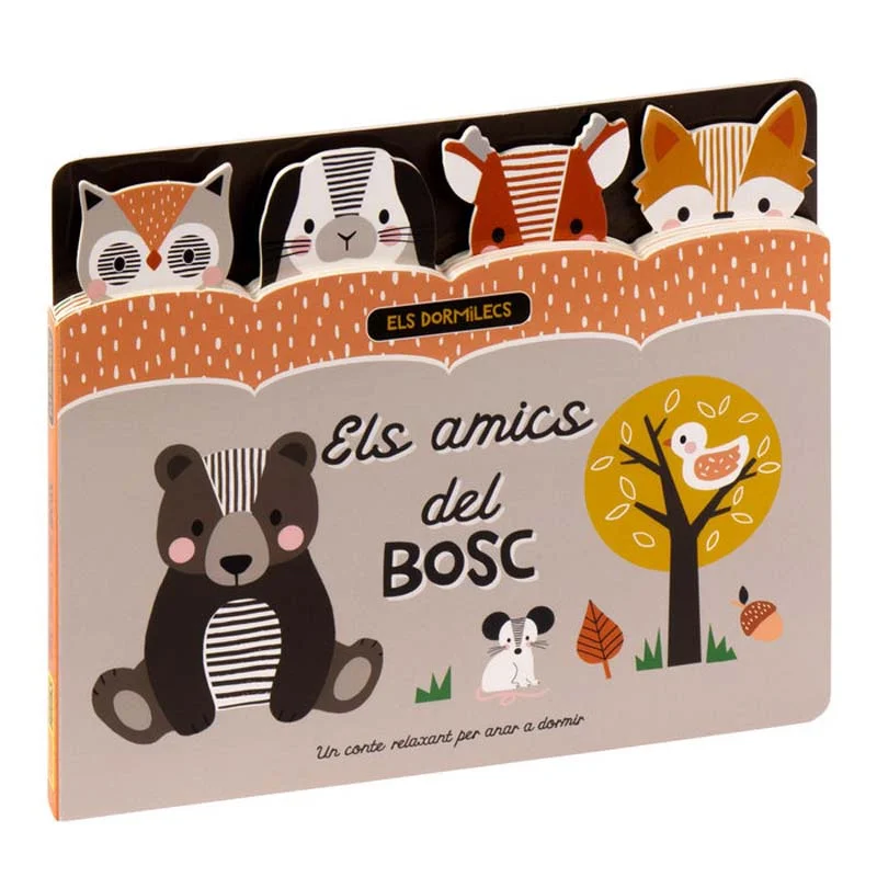 Els amics del bosc han d'anar a dormir, però només n'hi ha un al llitet. On descansaran els altres dormilecs? Un deliciós i relaxant conte per ana...
