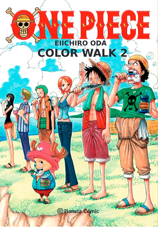 <strong>Un libro de arte de uno de los mejores shônen del mundo.</strong><br><br>El Color Walk 2, es un artbook que contiene las portadillas origi...