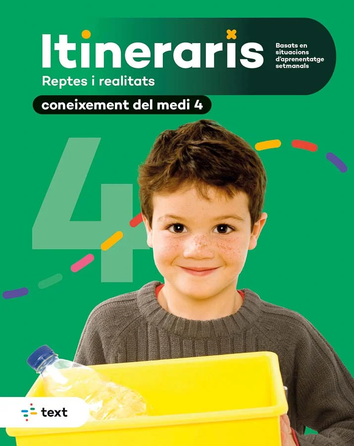 Llibre experiencial multiformat que planteja itineraris flexibles basats en reptes setmanals sorgits de situacions d'aprenentatge properes als alu...