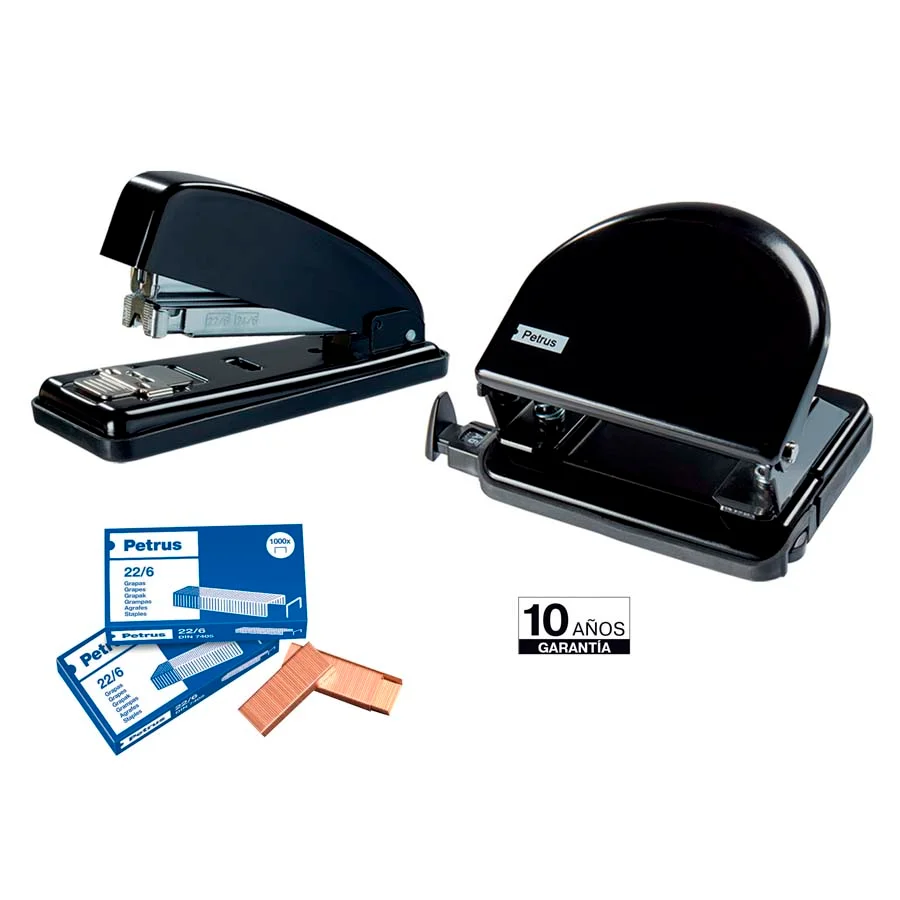 Grapadora Petrus 226 30 fulls negre Grapadora Petrus 226 30 fulls negre
