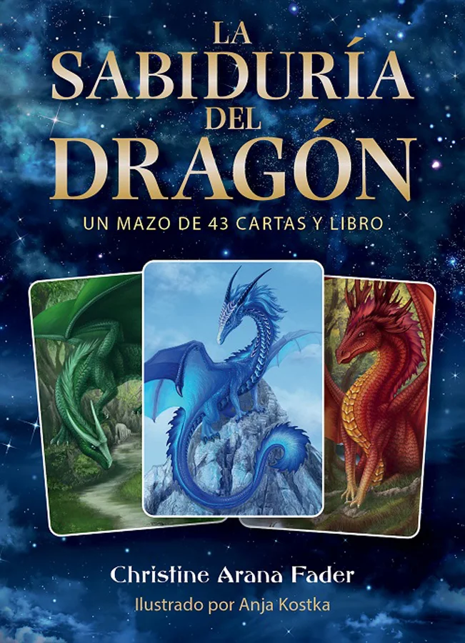 • Cada una de las 43 cartas presenta ilustraciones de dragones a todo color que te permiten experimentar y activar las energías del dragón y usarl...