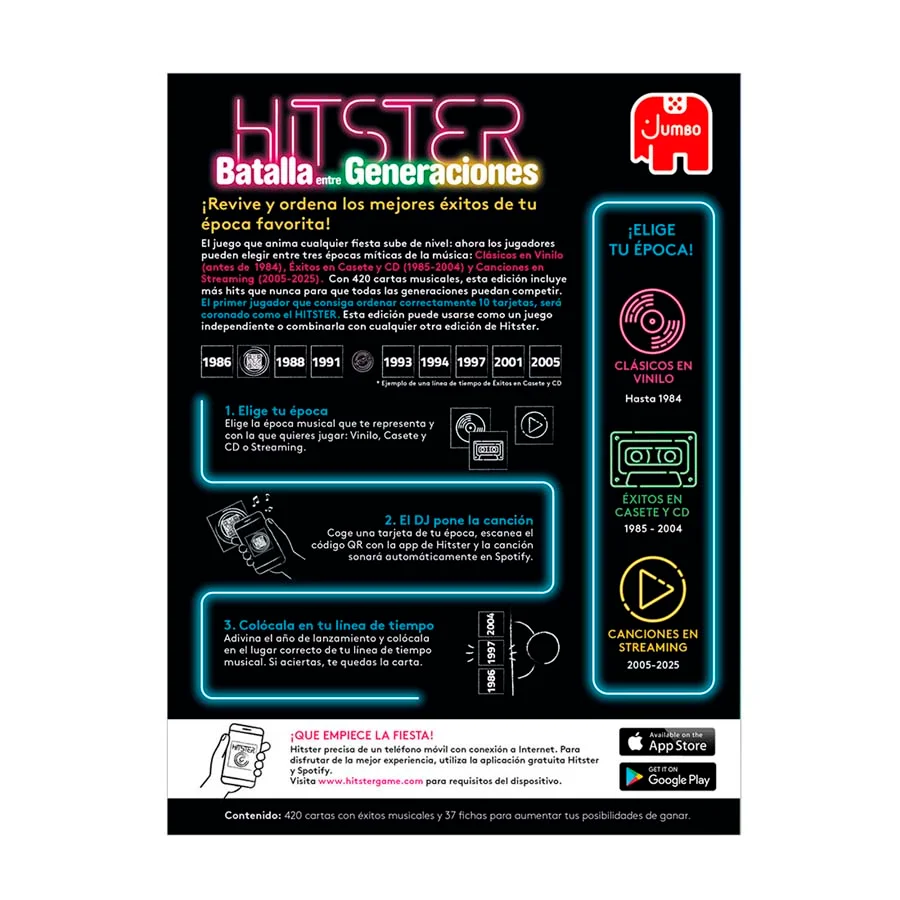 Hitster Batalla de Generaciones Hitster Batalla de Generaciones