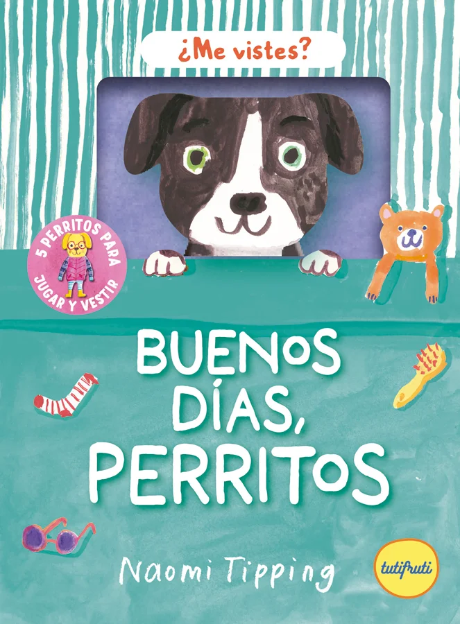 ¡Ya es hora de empezar el día! Ayuda a estos simpáticos perritos a vestirse colocando las piezas en sus bolsillos correspondientes. Un original li...