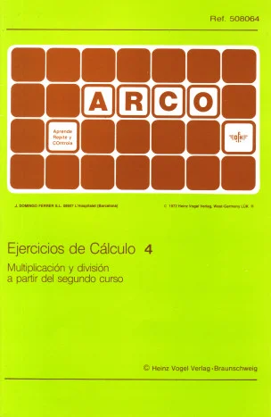 Arco Exercicis de Càlcul 4 Arco Exercicis de Càlcul 4